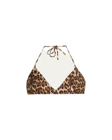 Nili Lotan Printed Triangle Bikini Top | Thumbnail 1 Nili Lotan Printed Triangle Bikini Top | Thumbnail 1