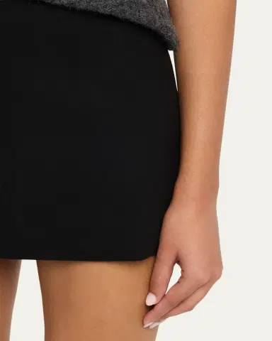 A.L.C. Edie Tux Mini Skirt | Thumbnail 5 A.L.C. Edie Tux Mini Skirt | Thumbnail 5