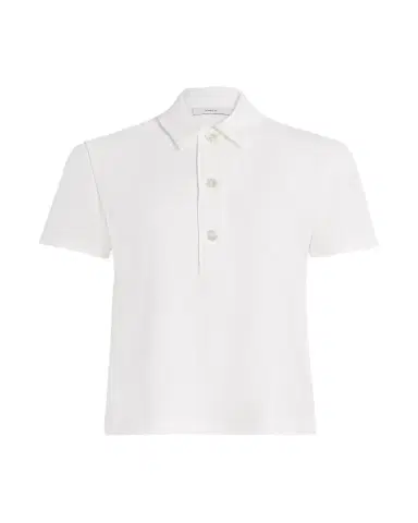 Vince Crepe Short-Sleeve Polo Shirt | Thumbnail 1 Vince Crepe Short-Sleeve Polo Shirt | Thumbnail 1