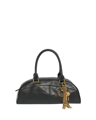 Chloé Bowling Shoulder Bag in Leather | Thumbnail 1 Chloé Bowling Shoulder Bag in Leather | Thumbnail 1