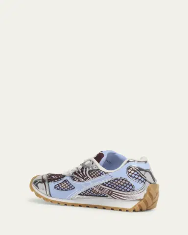 Bottega Veneta Women's Orbit Metallic Net Runner Sneakers | Thumbnail 8 Bottega Veneta Women's Orbit Metallic Net Runner Sneakers | Thumbnail 8