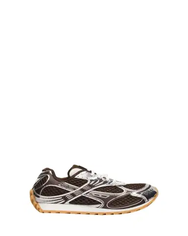 Bottega Veneta Women's Orbit Metallic Net Runner Sneakers | Thumbnail 1 Bottega Veneta Women's Orbit Metallic Net Runner Sneakers | Thumbnail 1