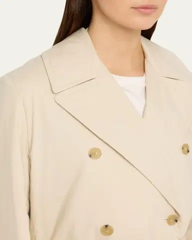 Vince Padded Double-Breasted Coat | Thumbnail 5 Vince Padded Double-Breasted Coat | Thumbnail 5