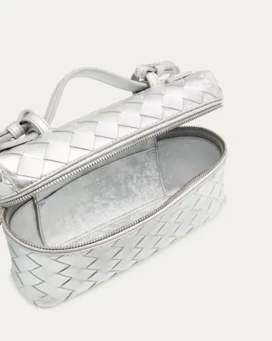 Bottega Veneta Bang Bang Laminated Leather Vanity Crossbody Bag | Thumbnail 4 Bottega Veneta Bang Bang Laminated Leather Vanity Crossbody Bag | Thumbnail 4