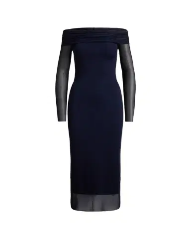 Ralph Lauren Collection Audria Jersey Cocktail Dress | Thumbnail 1 Ralph Lauren Collection Audria Jersey Cocktail Dress | Thumbnail 1