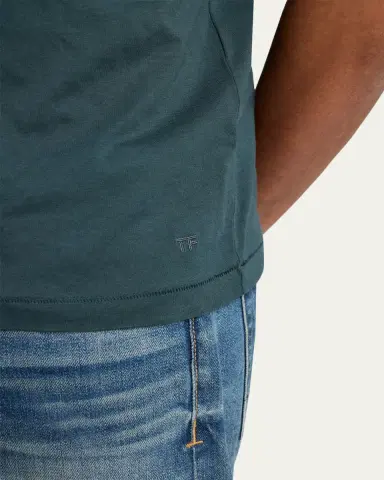 Tom Ford Men's Lyocell-Cotton Crewneck T-Shirt | Thumbnail 5 Tom Ford Men's Lyocell-Cotton Crewneck T-Shirt | Thumbnail 5