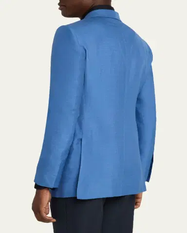 Tom Ford Men's Peak Lapel Single-Breasted Sport Coat | Thumbnail 3 Tom Ford Men's Peak Lapel Single-Breasted Sport Coat | Thumbnail 3