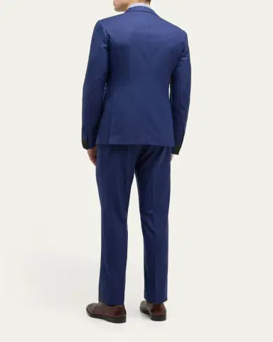 Brioni Men's Wool Sharkskin Suit | Thumbnail 3 Brioni Men's Wool Sharkskin Suit | Thumbnail 3