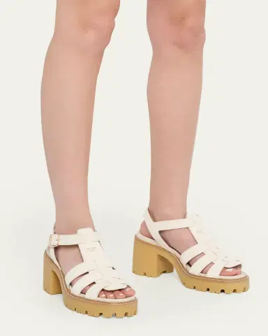 Prada 90mm Stride Suede Platform Fisherman Sandals | Thumbnail 2 Prada 90mm Stride Suede Platform Fisherman Sandals | Thumbnail 2