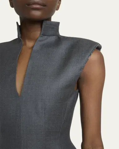 Givenchy Sleeveless Jacket Mini Dress | Thumbnail 5 Givenchy Sleeveless Jacket Mini Dress | Thumbnail 5