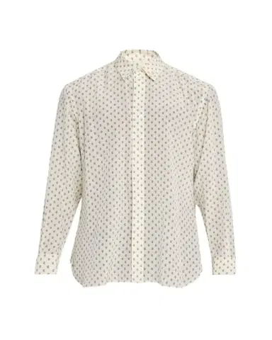 TOM FORD Men's Crepe de Chine Silk Paisley Dress Shirt | Thumbnail 1 TOM FORD Men's Crepe de Chine Silk Paisley Dress Shirt | Thumbnail 1