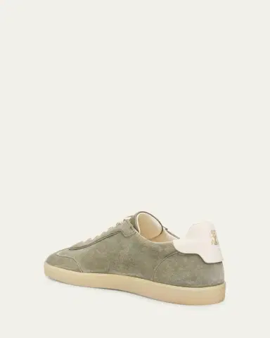 Brunello Cucinelli Men's Suede T-Toe Low-Top Sneakers | Thumbnail 2 Brunello Cucinelli Men's Suede T-Toe Low-Top Sneakers | Thumbnail 2