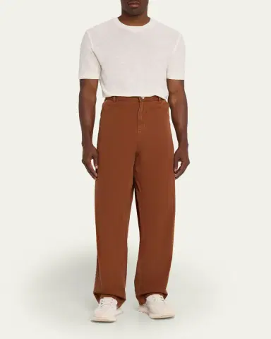 Moncler Men's Cargo Cotton-Blend Gabardine Trousers | Thumbnail 2 Moncler Men's Cargo Cotton-Blend Gabardine Trousers | Thumbnail 2