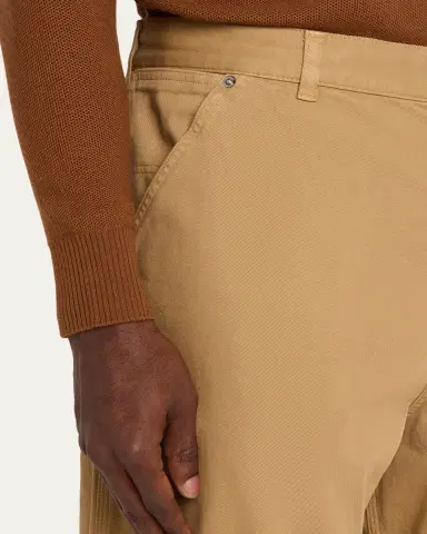 Moncler Men's Cargo Cotton-Blend Gabardine Trousers | Thumbnail 9 Moncler Men's Cargo Cotton-Blend Gabardine Trousers | Thumbnail 9