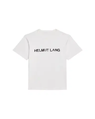 Helmut Lang Men's Relaxed-Fit Stencil Cotton Tee | Thumbnail 1 Helmut Lang Men's Relaxed-Fit Stencil Cotton Tee | Thumbnail 1