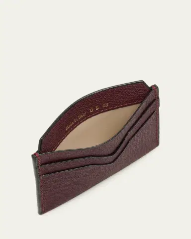 Valextra Calf Leather Card Holder | Thumbnail 11 Valextra Calf Leather Card Holder | Thumbnail 11
