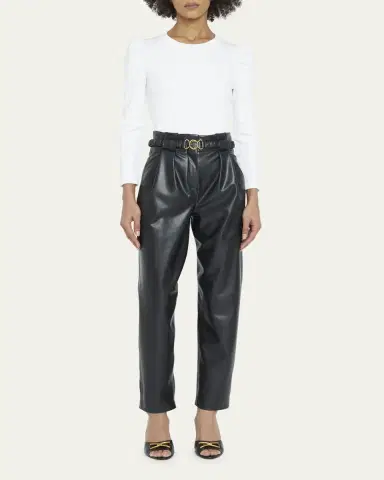 Veronica Beard Britney Puff-Sleeve Cotton Top | Thumbnail 2 Veronica Beard Britney Puff-Sleeve Cotton Top | Thumbnail 2