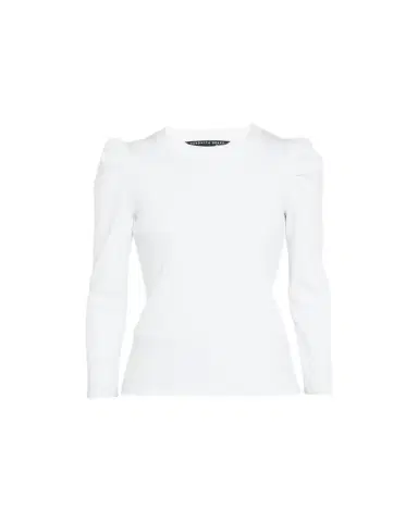 Veronica Beard Britney Puff-Sleeve Cotton Top | Thumbnail 1 Veronica Beard Britney Puff-Sleeve Cotton Top | Thumbnail 1