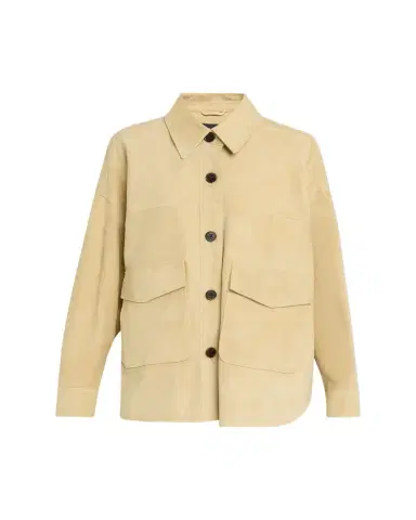 Arma Kaylee Button-Down Lambskin Suede Jacket | Thumbnail 1 Arma Kaylee Button-Down Lambskin Suede Jacket | Thumbnail 1