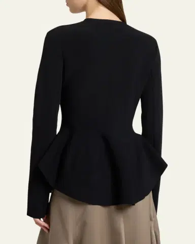 Proenza Schouler Dasha Peplum Jacket | Thumbnail 3 Proenza Schouler Dasha Peplum Jacket | Thumbnail 3