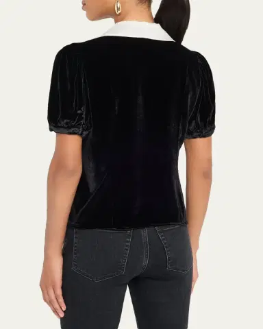 Frame The Velvet Sailor Button-Front Shirt | Thumbnail 3 Frame The Velvet Sailor Button-Front Shirt | Thumbnail 3