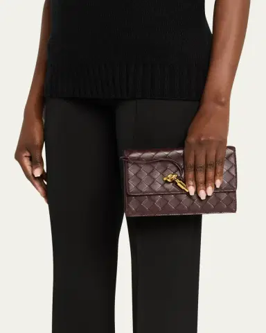 Bottega Veneta Andiamo Leather Chain Pouch Bag | Thumbnail 2 Bottega Veneta Andiamo Leather Chain Pouch Bag | Thumbnail 2