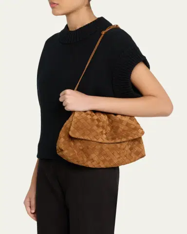 Bottega Veneta Giorno Suede Drawstring Shoulder Bag | Thumbnail 2 Bottega Veneta Giorno Suede Drawstring Shoulder Bag | Thumbnail 2