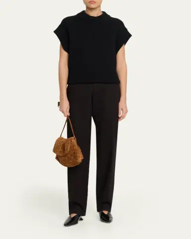 Bottega Veneta Giorno Suede Drawstring Shoulder Bag | Thumbnail 5 Bottega Veneta Giorno Suede Drawstring Shoulder Bag | Thumbnail 5