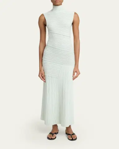 Proenza Schouler Federica Micropleated Knit Dress | Thumbnail 2 Proenza Schouler Federica Micropleated Knit Dress | Thumbnail 2