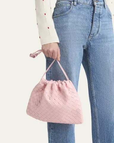 Bottega Veneta Medium Leather Pouch Bag | Thumbnail 6 Bottega Veneta Medium Leather Pouch Bag | Thumbnail 6