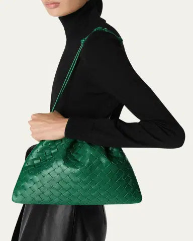 Bottega Veneta Medium Leather Pouch Bag | Thumbnail 10 Bottega Veneta Medium Leather Pouch Bag | Thumbnail 10