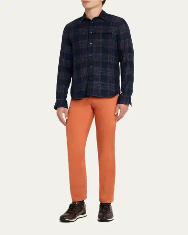 Kiton Men's Kurabo Slim Stretch Five-Pocket Pants | Thumbnail 2 Kiton Men's Kurabo Slim Stretch Five-Pocket Pants | Thumbnail 2