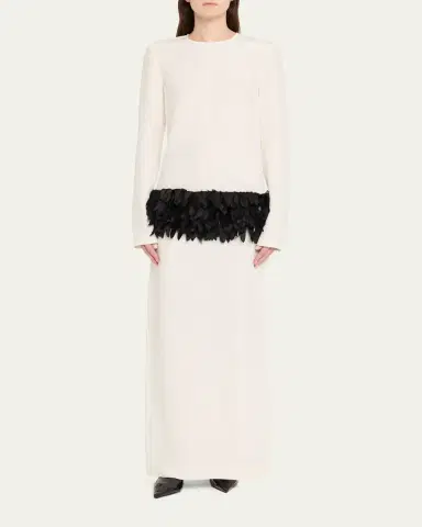 TOTEME Petal-Panel Column Dress | Thumbnail 2 TOTEME Petal-Panel Column Dress | Thumbnail 2