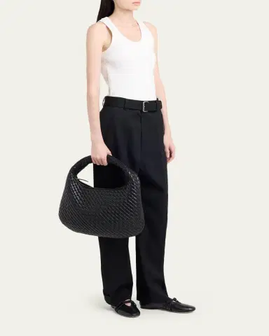 Bottega Veneta Veneta Medium Leather Hobo Bag | Thumbnail 5 Bottega Veneta Veneta Medium Leather Hobo Bag | Thumbnail 5