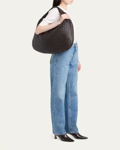 Bottega Veneta Veneta Maxi Leather Hobo Bag | Thumbnail 5 Bottega Veneta Veneta Maxi Leather Hobo Bag | Thumbnail 5