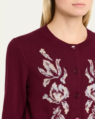 Cinq à Sept Isolde Embellished Cardigan | Thumbnail 5 Cinq à Sept Isolde Embellished Cardigan | Thumbnail 5