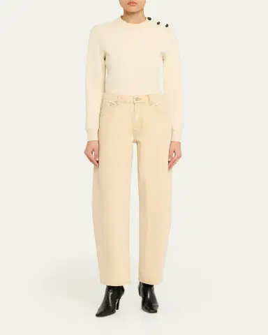 OSSOU Rider Low-Rise Relaxed Ankle Jeans | Thumbnail 2 OSSOU Rider Low-Rise Relaxed Ankle Jeans | Thumbnail 2