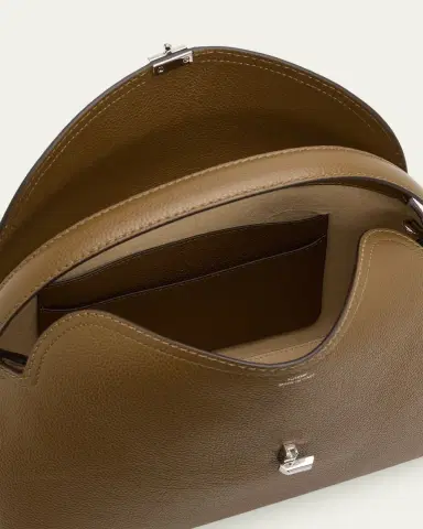 Toteme T-Lock Grain Leather Top-Handle Bag | Thumbnail 4 Toteme T-Lock Grain Leather Top-Handle Bag | Thumbnail 4