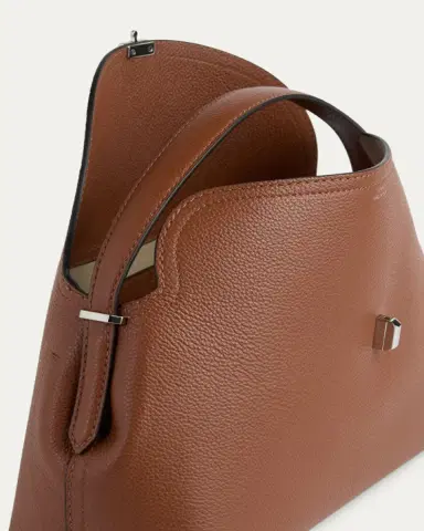 Toteme T-Lock Grain Leather Top-Handle Bag | Thumbnail 6 Toteme T-Lock Grain Leather Top-Handle Bag | Thumbnail 6