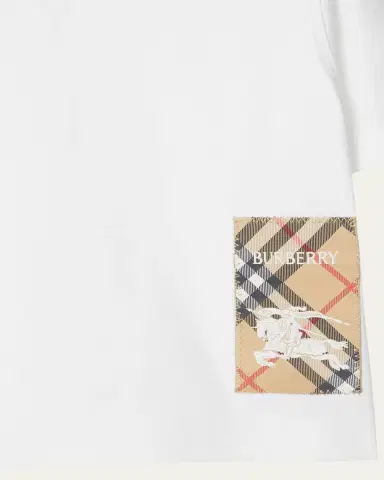 Burberry Boy's Cedar EKD Label Short-Sleeve Cotton T-Shirt, Size 6M-2 | Thumbnail 3 Burberry Boy's Cedar EKD Label Short-Sleeve Cotton T-Shirt, Size 6M-2 | Thumbnail 3