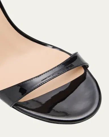 Stuart Weitzman Nudist II Patent Ankle-Strap Sandals | Thumbnail 5 Stuart Weitzman Nudist II Patent Ankle-Strap Sandals | Thumbnail 5