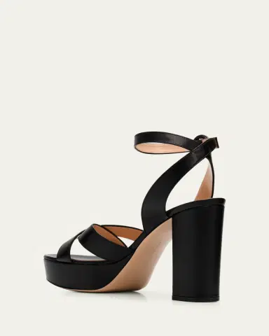 Gianvito Rossi Crisscross Ankle-Strap Platform Sandals | Thumbnail 4 Gianvito Rossi Crisscross Ankle-Strap Platform Sandals | Thumbnail 4