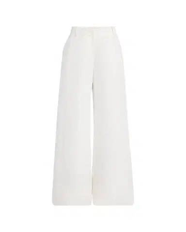 Lafayette 148 New York Charles Wide-Leg Twill Pants | Thumbnail 1 Lafayette 148 New York Charles Wide-Leg Twill Pants | Thumbnail 1