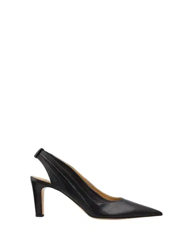Gabriela Hearst 90mm Amari Leather Slingback Pumps | Thumbnail 1 Gabriela Hearst 90mm Amari Leather Slingback Pumps | Thumbnail 1