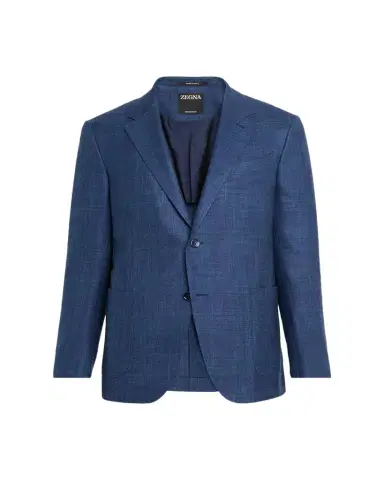 ZEGNA Men's Tonal Plaid Single-Breasted Sport Coat | Thumbnail 1 ZEGNA Men's Tonal Plaid Single-Breasted Sport Coat | Thumbnail 1