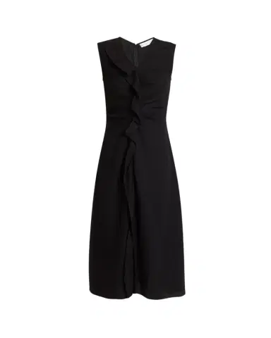 Proenza Schouler White Label Jaya Sleeveless Ruffle Midi Dress | Thumbnail 1 Proenza Schouler White Label Jaya Sleeveless Ruffle Midi Dress | Thumbnail 1