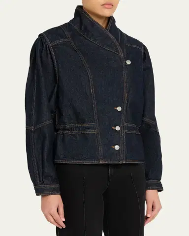 Isabel Marant Dolie Denim Jacket | Thumbnail 4 Isabel Marant Dolie Denim Jacket | Thumbnail 4