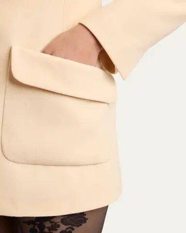 Valentino Garavani Tie-Neck Mini Blazer Dress | Thumbnail 5 Valentino Garavani Tie-Neck Mini Blazer Dress | Thumbnail 5