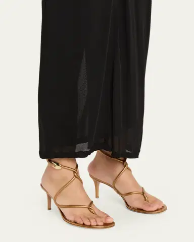 Gianvito Rossi 70mm Jungle Mamba Metallic Leather Sandals | Thumbnail 2 Gianvito Rossi 70mm Jungle Mamba Metallic Leather Sandals | Thumbnail 2