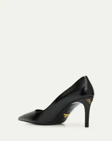 Prada 85mm Vernice Saffiano Leather Pumps | Thumbnail 4 Prada 85mm Vernice Saffiano Leather Pumps | Thumbnail 4